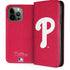 MLB Philadelphia Phillies - Solid Distressed iPhone 15 Pro Max Folio Case