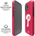 MLB Philadelphia Phillies - Solid Distressed iPhone 16 Magsafe Impact Case