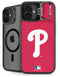 MLB Philadelphia Phillies - Solid Distressed iPhone 16 Plus Kickstand Case