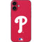MLB Philadelphia Phillies - Solid Distressed iPhone 16 Plus Skin