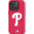 MLB Philadelphia Phillies - Solid Distressed iPhone 16 Pro Impact Case