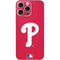MLB Philadelphia Phillies - Solid Distressed iPhone 16 Pro Max Skin