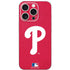 MLB Philadelphia Phillies - Solid Distressed iPhone 16 Pro Skin