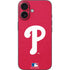 MLB Philadelphia Phillies - Solid Distressed iPhone 16 Skin