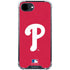 MLB Philadelphia Phillies - Solid Distressed iPhone 16e Clear Case
