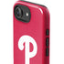 MLB Philadelphia Phillies - Solid Distressed iPhone 16e Impact Case