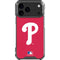 MLB Philadelphia Phillies - Solid Distressed iPhone 18 Pro Max Clear Case