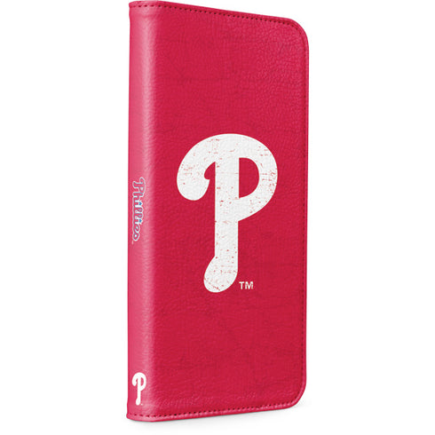 MLB Philadelphia Phillies - Solid Distressed iPhone 8 Folio Case