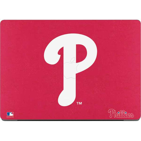 MLB Philadelphia Phillies - Solid Distressed Apple MacBook Pro 14-inch Skin