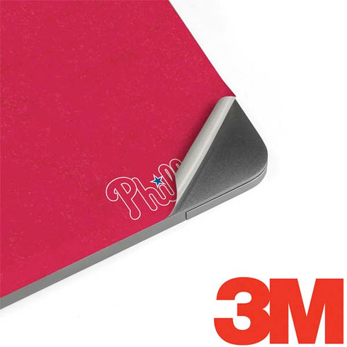 MLB Philadelphia Phillies - Solid Distressed MacBook Skins