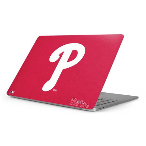 MLB Philadelphia Phillies - Solid Distressed Apple MacBook Pro 16-inch Skin