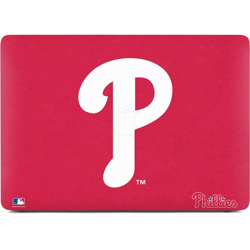 MLB Philadelphia Phillies - Solid Distressed Apple MacBook Pro 16-inch Skin