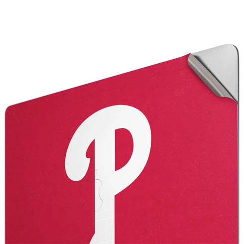 MLB Philadelphia Phillies - Solid Distressed Apple MacBook Pro 16-inch Skin