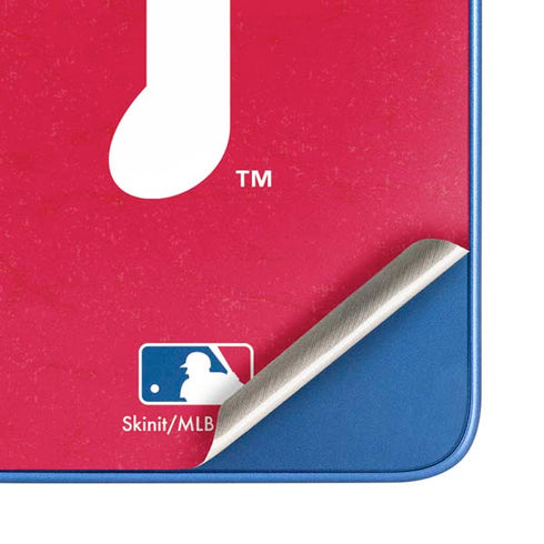 MLB Philadelphia Phillies - Solid Distressed Moto G Play 4G (2024) Skin