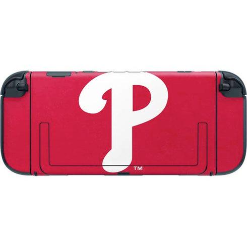 MLB Philadelphia Phillies - Solid Distressed Nintendo Switch 2 (2025) with Joy-Con Skin