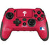 MLB Philadelphia Phillies - Solid Distressed PlayStation Scuf Vantage 2 Controller Skin
