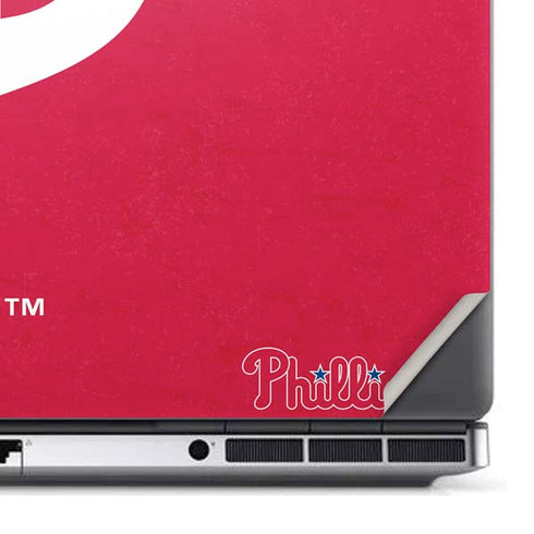 MLB Philadelphia Phillies - Solid Distressed Dell Precision Skin