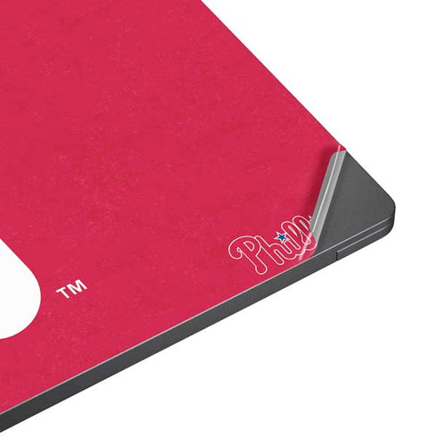 MLB Philadelphia Phillies - Solid Distressed Surface Laptop 7 13.8in Skin