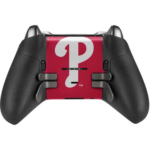 MLB Philadelphia Phillies - Solid Distressed Xbox Elite Wireless Controller Series 2 Skin