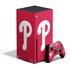 MLB Philadelphia Phillies - Solid Distressed Xbox Series X Bundle Skin