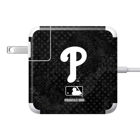 MLB Philadelphia Phillies Dark Wash 85W Power Adapter (15 and 17 inch MacBook Pro Charger) Skin