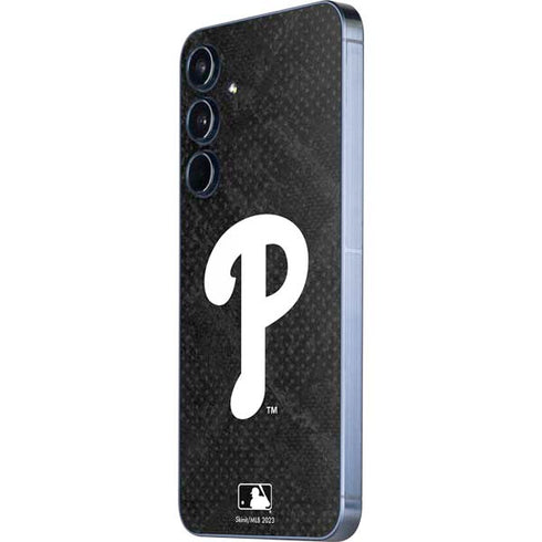 MLB Philadelphia Phillies Dark Wash Galaxy A35 5G Skin