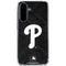 MLB Philadelphia Phillies Dark Wash Galaxy A36 5G Clear Case