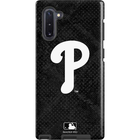 MLB Philadelphia Phillies Dark Wash Galaxy Cases