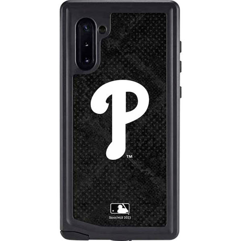 MLB Philadelphia Phillies Dark Wash Galaxy Cases