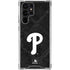 MLB Philadelphia Phillies Dark Wash Galaxy S23 Ultra Clear Case