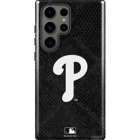 MLB Philadelphia Phillies Dark Wash Galaxy S23 Ultra Pro Case