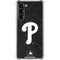 MLB Philadelphia Phillies Dark Wash Galaxy S24 FE Clear Case