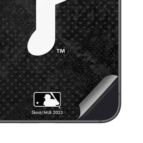MLB Philadelphia Phillies Dark Wash Galaxy S24 Plus Skin
