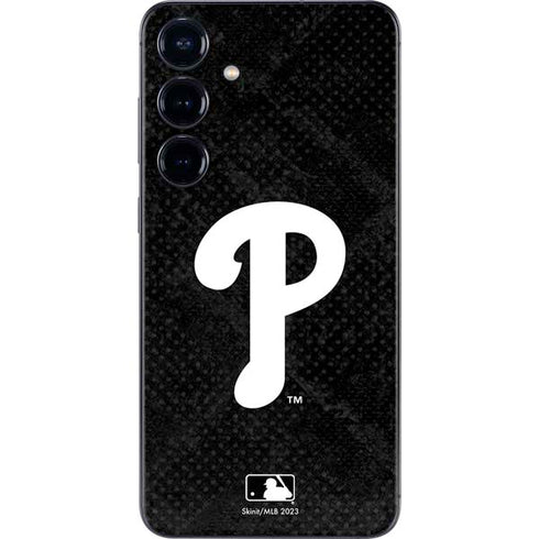 MLB Philadelphia Phillies Dark Wash Galaxy S24 Skin