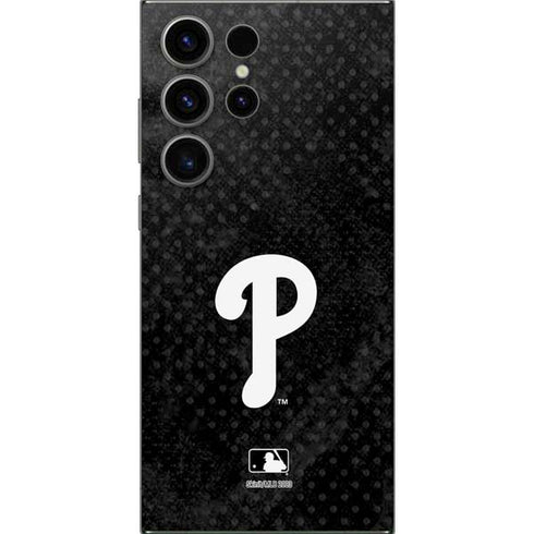MLB Philadelphia Phillies Dark Wash Galaxy S24 Ultra Skin
