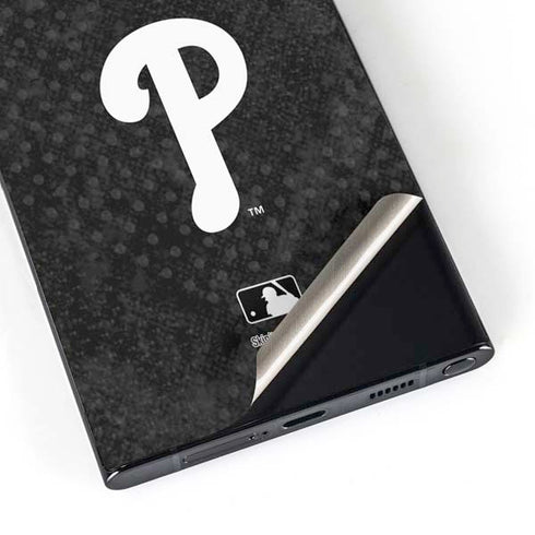 MLB Philadelphia Phillies Dark Wash Galaxy S24 Ultra Skin