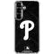 MLB Philadelphia Phillies Dark Wash Galaxy S26 Clear Case