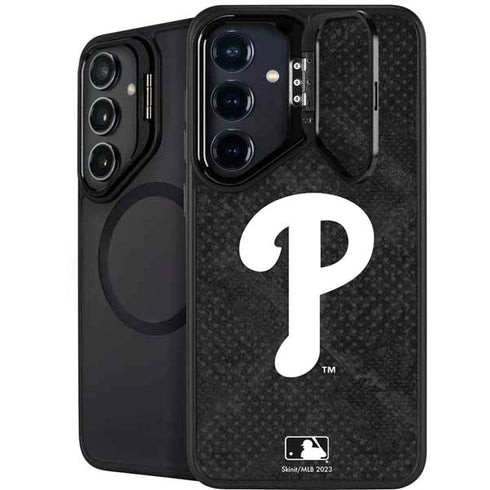 MLB Philadelphia Phillies Dark Wash Galaxy S26 Kickstand Case