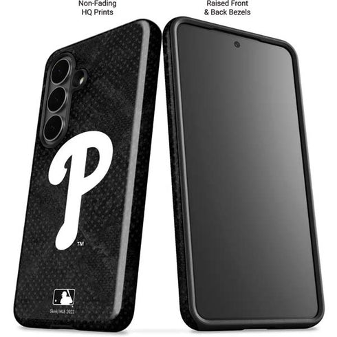 MLB Philadelphia Phillies Dark Wash Galaxy S26 Plus Impact Case