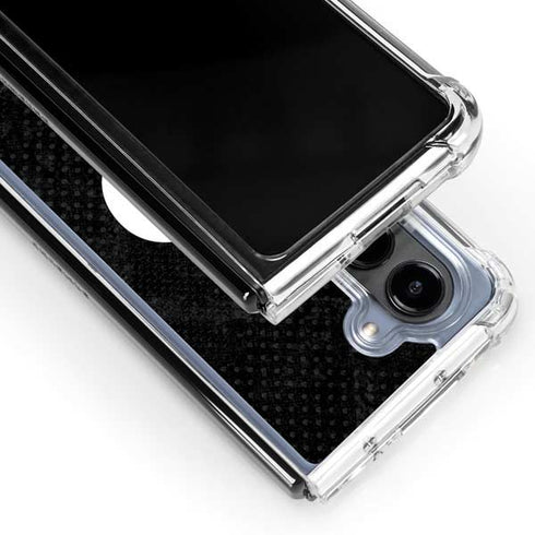 MLB Philadelphia Phillies Dark Wash Galaxy Z Fold5 5G Clear Case