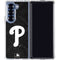 MLB Philadelphia Phillies Dark Wash Galaxy Z Fold7 Clear Case