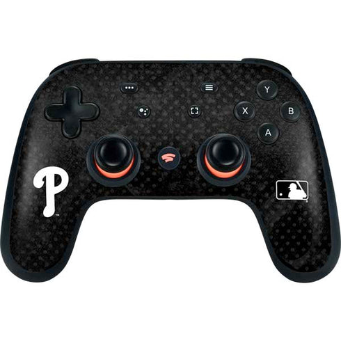 MLB Philadelphia Phillies Dark Wash Google Stadia Controller Skin