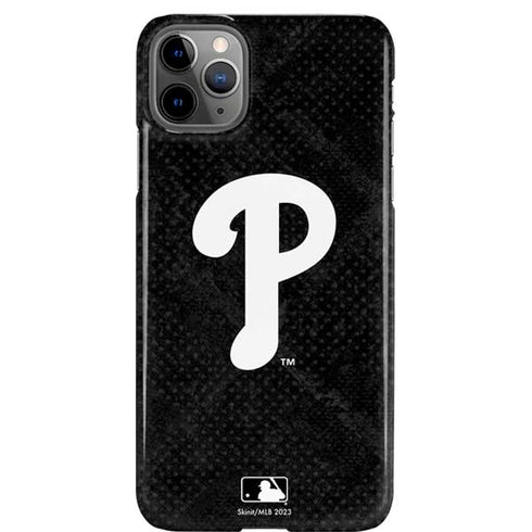 MLB Philadelphia Phillies Dark Wash iPhone Cases