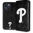 MLB Philadelphia Phillies Dark Wash iPhone 15 Folio Case