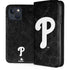 MLB Philadelphia Phillies Dark Wash iPhone 15 Plus Folio Case