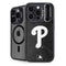 MLB Philadelphia Phillies Dark Wash iPhone 15 Pro Max Kickstand Case