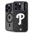 MLB Philadelphia Phillies Dark Wash iPhone 15 Pro Max Kickstand Case