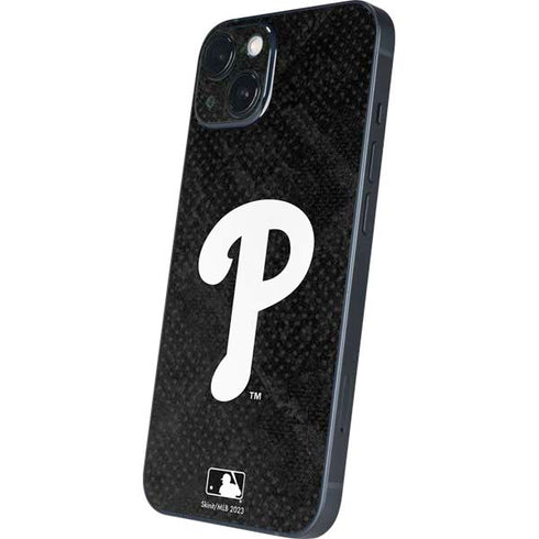 MLB Philadelphia Phillies Dark Wash iPhone 15 Skin