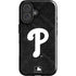 MLB Philadelphia Phillies Dark Wash iPhone 16 Impact Case