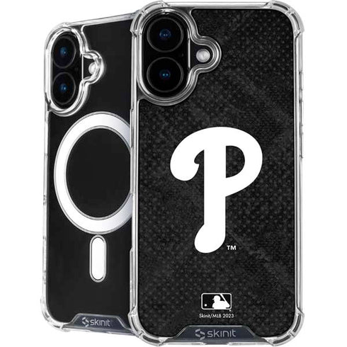 MLB Philadelphia Phillies Dark Wash iPhone 16 Plus MagSafe Case
